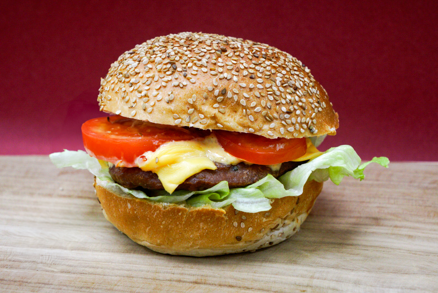 Broodje Hamburger (rund of vegetarisch)