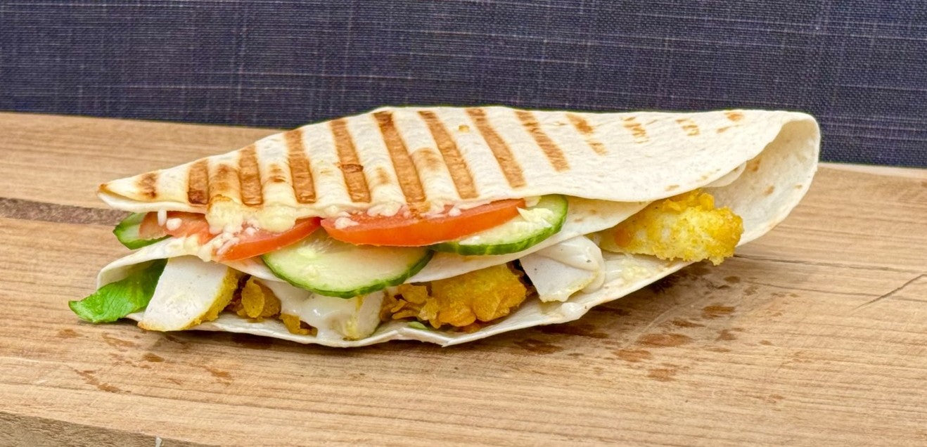 Wrap met krokante kip